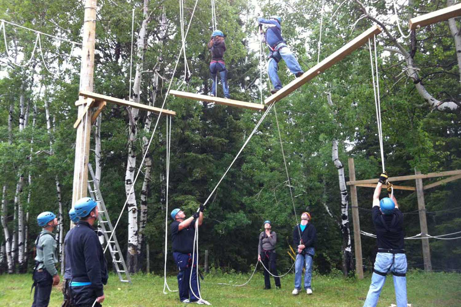 corporate team building Archives - Red Lodge Ropes Course